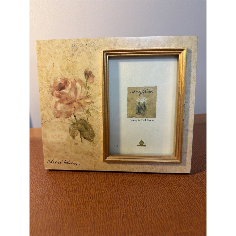 Fetco Photo Frame ROSES Beauty In Full Bloom by Cheri Blum 3x5